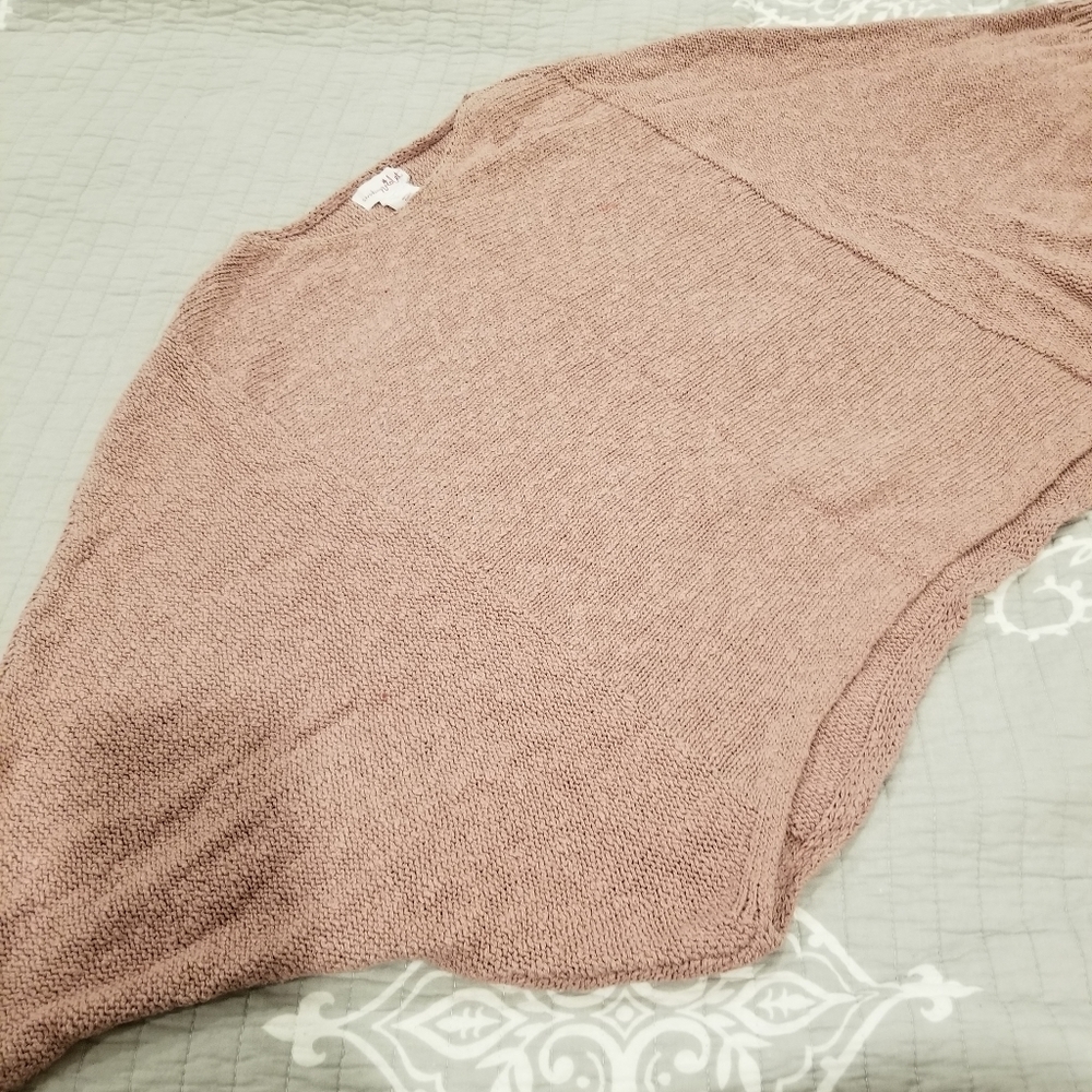 Dolhman Sleeve boho rose sweater